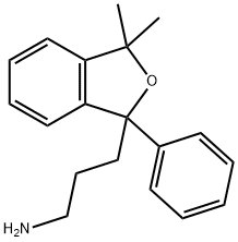 3,3-Dimethyl-1-phenylphthalan-1-propan-1-amine 结构式