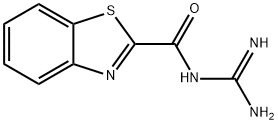 2-Benzothiazolecarboxamide,N-(aminoiminomethyl)-(9CI) 结构式