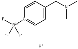 (4-((二甲基氨基)甲基)苯基)三氟硼酸钾 结构式