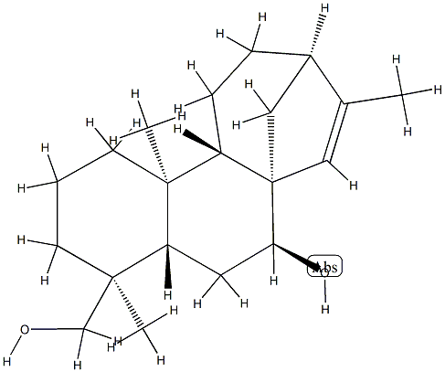 Kaur-15-ene-7β,19-diol 结构式