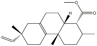 Methyl 8,15-isopimaradienoate 结构式