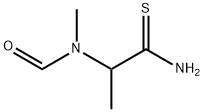 Propanethioamide,2-(formylmethylamino)-(9CI) 结构式