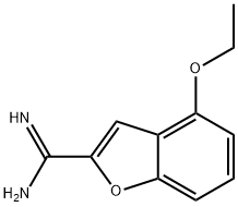 2-Benzofurancarboximidamide,4-ethoxy-(9CI) 结构式