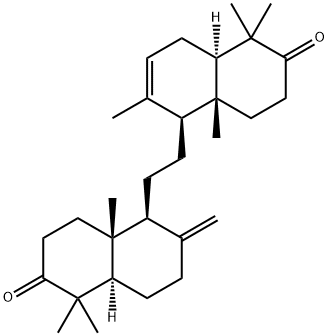 8,14-Secogammacera-7,14(27)-diene-3,21-dione 结构式