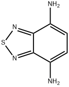 4,7-二氨基-2,1,3-苯并噻二唑 结构式
