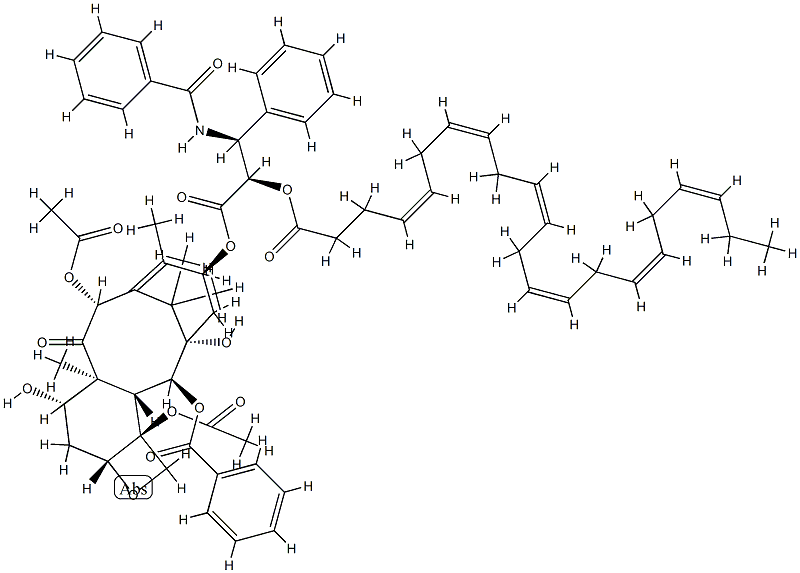 DHA-PACLITAXEL 结构式