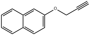 2-(2-丙炔基氧代)萘 结构式