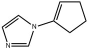1H-Imidazole,1-(1-cyclopenten-1-yl)-(9CI) 结构式