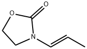 2-Oxazolidinone,3-(1E)-1-propenyl-(9CI) 结构式