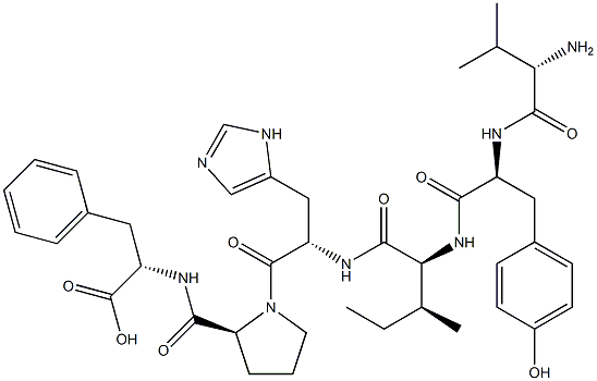Angiotensin IV 结构式