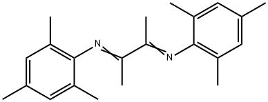 N,N'-二均三甲苯基-2,3-丁烷二亚胺 结构式