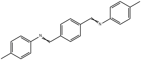 N,N'-TEREPHTHALYLIDENEDI-P-TOLUIDINE 结构式