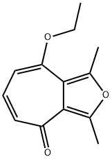 4H-Cyclohepta[c]furan-4-one,8-ethoxy-1,3-dimethyl-(9CI) 结构式