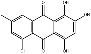 5-HYDROXYEMODIN 结构式