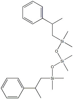 双-苯丙基聚二甲基硅氧烷 结构式
