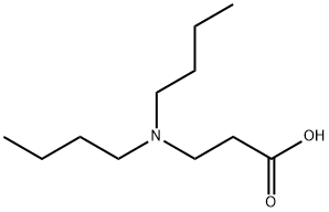 3-(dibutylamino)propanoic acid 结构式