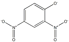 2,4-dinitrophenol(1-) 结构式