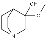 1-Azabicyclo[2.2.2]octan-3-ol,3-methoxy-(9CI) 结构式