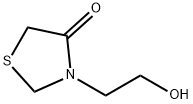 4-Thiazolidinone,3-(2-hydroxyethyl)-(9CI) 结构式