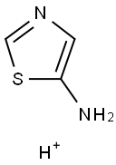 5-Thiazolamine,conjugatemonoacid(9CI) 结构式