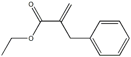 乙基 2-苄基丙烯酸酯 结构式