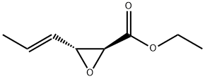 Oxiranecarboxylic acid, 3-(1E)-1-propenyl-, ethyl ester, (2S,3R)- (9CI) 结构式