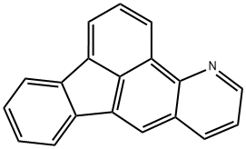 Fluoreno[9,1-gh]quinoline 结构式