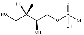 甲基-D-赤藓醇磷酸盐 结构式