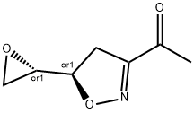 Ethanone, 1-[(5R)-4,5-dihydro-5-(2S)-oxiranyl-3-isoxazolyl]-, rel- (9CI) 结构式
