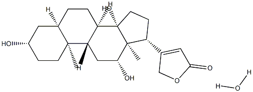 地谷新配基 水合物 结构式