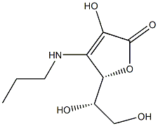 L-Ascorbic acid, 3-deoxy-3-(propylamino)- (9CI) 结构式