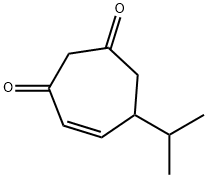 4-Cycloheptene-1,3-dione,6-(1-methylethyl)-(9CI) 结构式