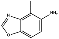 5-Benzoxazolamine,4-methyl-(9CI) 结构式