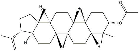 Moretenol acetate 结构式
