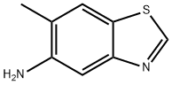 6-甲基苯并[D]噻唑-5-胺 结构式