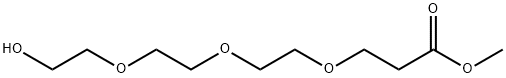 Hydroxy-PEG3-methyl ester 结构式