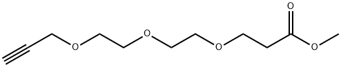 丙炔-三聚乙二醇-甲酯 结构式