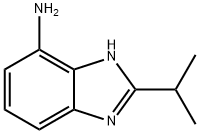 1H-Benzimidazol-4-amine,2-(1-methylethyl)-(9CI) 结构式