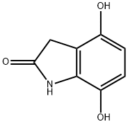 2H-Indol-2-one,1,3-dihydro-4,7-dihydroxy-(9CI) 结构式