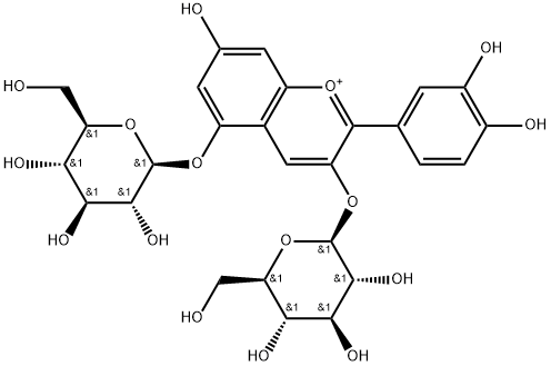 cyanin 结构式