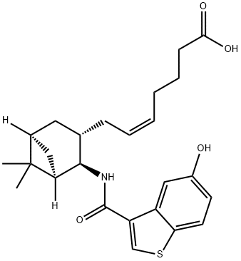 治疗哮喘药物S-5751中间体 结构式