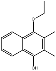 1-Naphthalenol,4-ethoxy-2,3-dimethyl-(9CI) 结构式