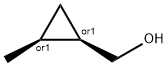 顺-2-甲基环丙基]甲醇 结构式