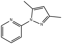 2-(3,5-DIMETHYL-1H-PYRAZOL-1-YL)PYRIDINE 结构式