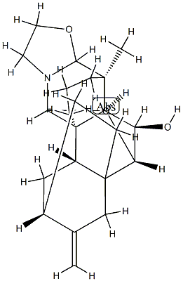 15,23-Dideoxy-19,23-epoxy-6β-hydroxyajaconine 结构式