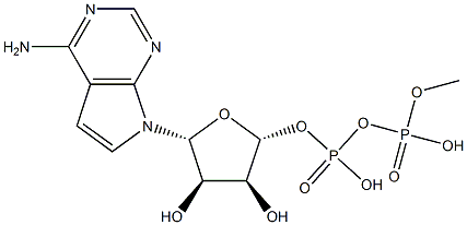 tubercidin-5'-diphosphate 结构式