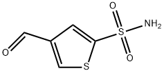 2-Thiophenesulfonamide,4-formyl-(9CI) 结构式