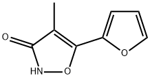 3(2H)-Isoxazolone,5-(2-furanyl)-4-methyl-(9CI) 结构式