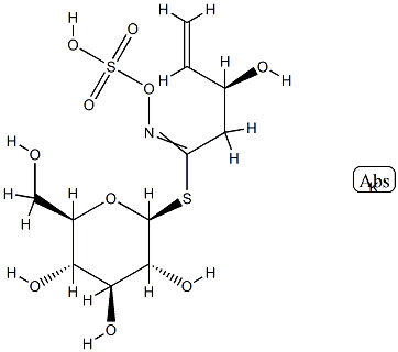Epiprogoitrin potassium salt 结构式