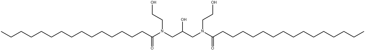 羟丙基双棕榈酰胺 结构式